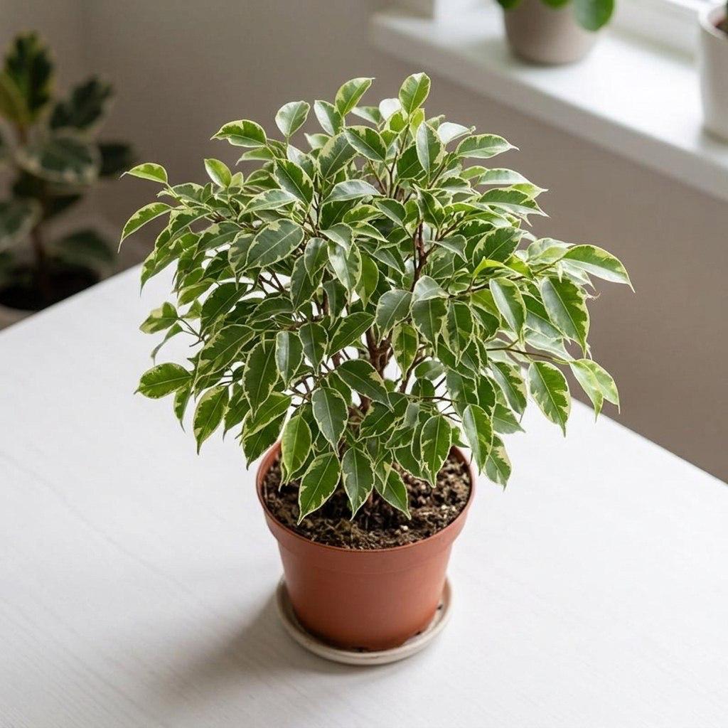 Цветок в горшке «Фикус Кинки»